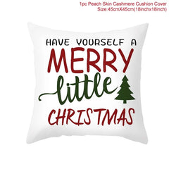 Cartoon Christmas Pillow Cover