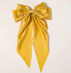 Bow Ribbon Hairpin Simple Retro Fabri