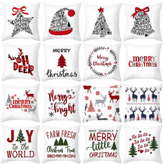 Cartoon Christmas Pillow Cover