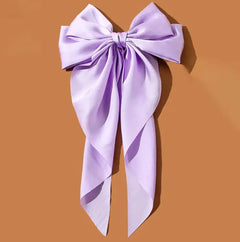 Bow Ribbon Hairpin Simple Retro Fabri